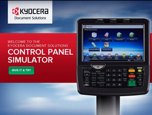 Kyocera Control Panel Simulator Kyocera Copiers